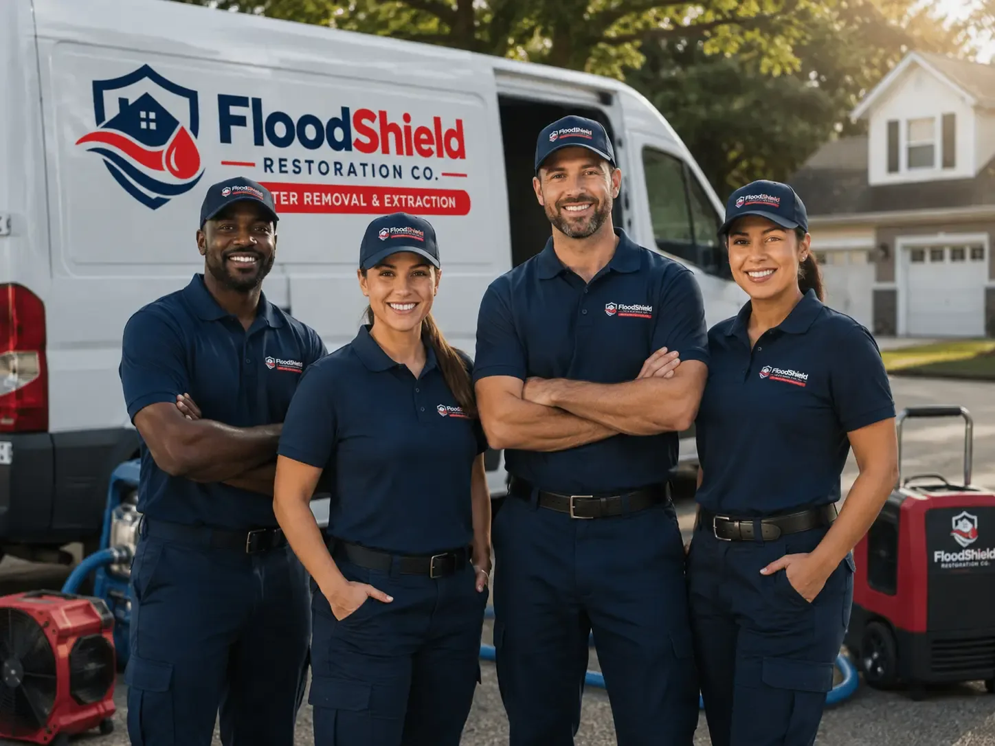 Flood Damage Restoration company in Lublin, WI